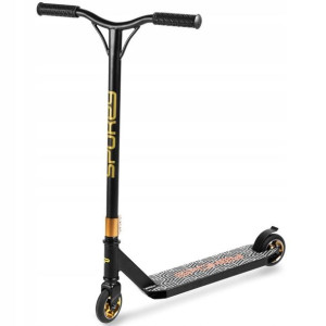 Hulajnoga Spokey Backyard Stunt Czarna 926915 Luma