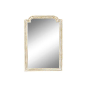 Lustro ścienne DKD Home Decor Lustro Biały Drewno mango (60 x 2 x 90 cm)