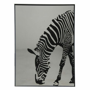Lustro ścienne DKD Home Decor Szkło Czarny (60 x 3.5 x 80 cm)