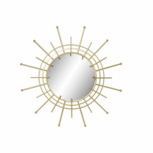 Lustro ścienne DKD Home Decor Metal (84 x 3 x 84 cm)