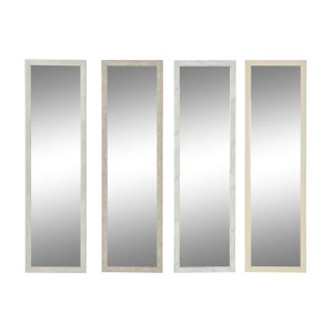 Lustro ścienne DKD Home Decor 35 x 2 x 125 cm Szkło polistyrenu (4 Sztuk)
