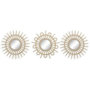Zestaw luster Ściana Plastikowy (25 x 25 cm) (3 pcs)