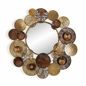 Lustro ścienne Versa Lustro Metal (70 x 2 x 70 cm) (2,25 x 28 x 70 cm)