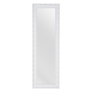 Lustro ścienne 42 x 2 x 132 cm Drewno Biały