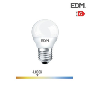 Żarówka LED EDM E27 5 W G 400 lm (4000 K)