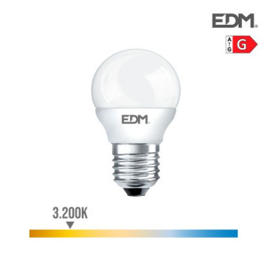 Żarówka LED EDM E27 A+ 6 W 500 lm (4,5 x 8,2 cm) (3200 K)
