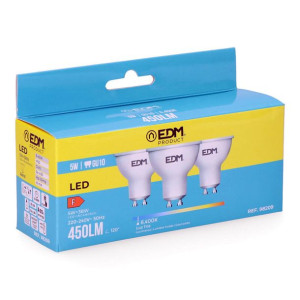 Żarówka LED EDM 5 W GU10 450 lm F (6400K)
