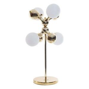 Lampa stołowa DKD Home Decor Metal Szkło (40 x 40 x 75 cm)