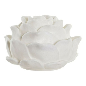 Dekoracja świetlna DKD Home Decor Biały Żywica (31 x 31 x 18 cm)