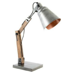 Lampa stołowa DKD Home Decor Metal Drewno 220 V 60 W (16 x 16 x 52 cm)