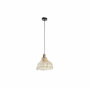 Lampa Sufitowa DKD Home Decor Brązowy Rattan (30 x 30 x 26 cm)