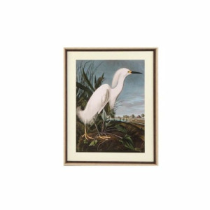 Obraz DKD Home Decor Vták Orientalny W ramce Drewno MDF (70 x 3 x 88 cm)
