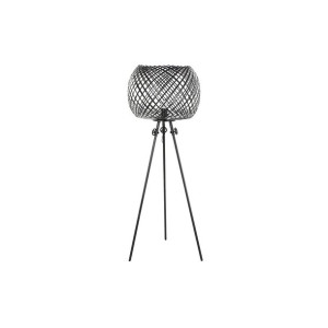 Lampa Stojąca DKD Home Decor Czarny Metal Loft (51 x 51 x 138 cm)