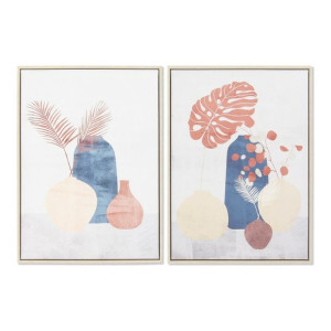 Obraz DKD Home Decor Vases 53 x 4,5 x 73 cm Wazon Skandynawski (2 Sztuk)