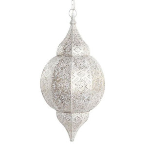 Lampa Sufitowa DKD Home Decor Złoty Biały Żelazo 50 W 30 x 30 x 65 cm