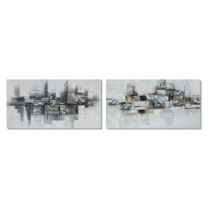 Obraz DKD Home Decor 120 x 2,8 x 60 cm Abstrakcyjny Nowoczesny (2 Sztuk)