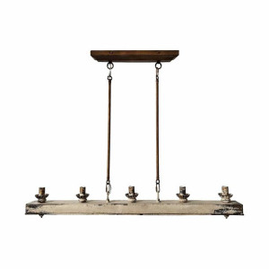 Lampa Sufitowa DKD Home Decor Jodła Metal Vintage (111,5 x 12 x 88 cm)