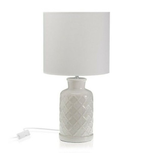 Lampa stołowa Versa Ceramika Materiałowy (25 x 50 x 25 cm)