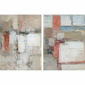 Obraz DKD Home Decor 90 x 2,4 x 120 cm Abstrakcyjny Nowoczesny (2 Sztuk)