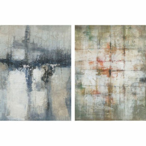 Obraz DKD Home Decor 90 x 2,4 x 120 cm Abstrakcyjny Nowoczesny (2 Sztuk)