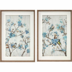 Obraz DKD Home Decor 40 x 3,7 x 60 cm Orientalny 40 x 2 x 60 cm (2 Sztuk)