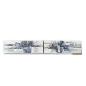 Obraz DKD Home Decor 150 x 3,5 x 50 cm Abstrakcyjny Nowoczesny (2 Sztuk)