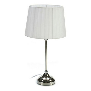 Lampa stołowa Srebrzysty Biały Stal (24 x 45 x 24 cm)