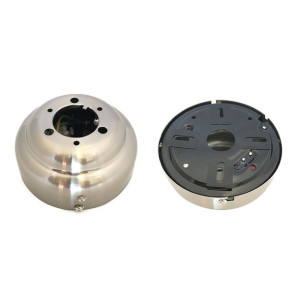 Ceiling rose EDM 33984 Część Zapasowa Ø 131 x 55 mm Srebrzysty Aluminium