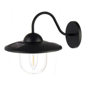 Lampa słoneczna Czarny Plastikowy (18 x 20 x 23,5 cm)