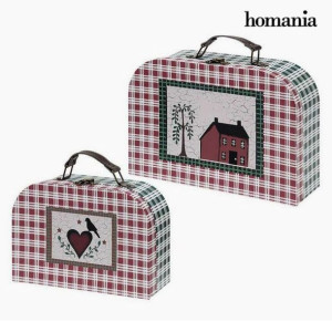 zestaw walizek Homania (2 uds) Karton