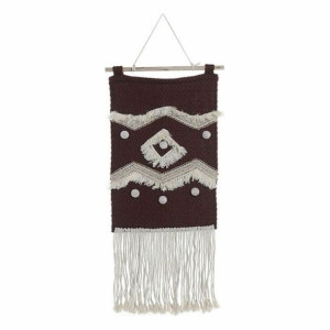 Dekoracja ścienna DKD Home Decor Naturalny Czerwony 45 x 2 x 115 cm Boho