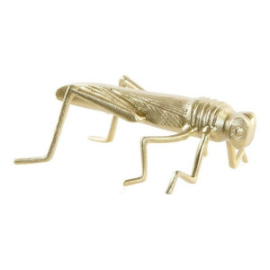 Figurka Dekoracyjna DKD Home Decor 28 x 10 x 00 cm Złoty Aluminium Homar