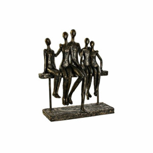 Figurka Dekoracyjna DKD Home Decor 20 x 8 x 23,5 cm Złoty Rodzina