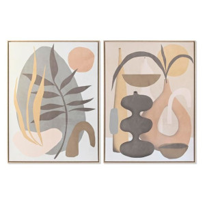 Obraz DKD Home Decor Wazon 104 x 4,5 x 143,5 cm (2 Sztuk)