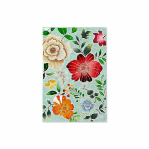 Płótno DKD Home Decor Szkło Kvety Płótno (80 x 4 x 120 cm)