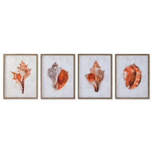 Obraz DKD Home Decor 50 x 2 x 65 cm (4 Części)