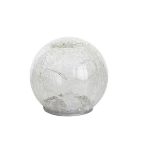 Lampa stołowa DKD Home Decor Szkło Przezroczysty 14 x 14 x 14 cm