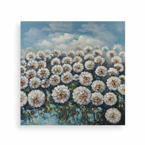 Obraz Versa Blowballs Płótno (2,8 x 80 x 80 cm)