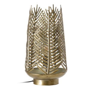 Lampa stołowa Złoty Metal 25 x 25 x 46 cm