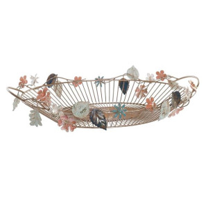 Dekoracja na Stół DKD Home Decor Metal (56 x 36 x 12,7 cm)