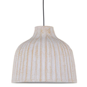 Lampa Sufitowa 34,5 x 34,5 x 29 cm Metal Biały