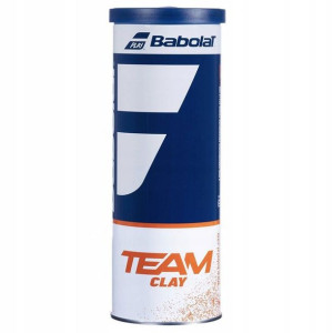 Piłki Do Tenisa Babolat Team Clay 3szt 501082 Luma