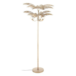 Lampa Stojąca 100 x 100 x 205 cm Złoty Metal