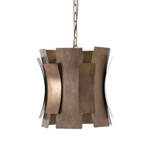 Lampa Sufitowa Złoty Metal 39 x 39 x 40 cm
