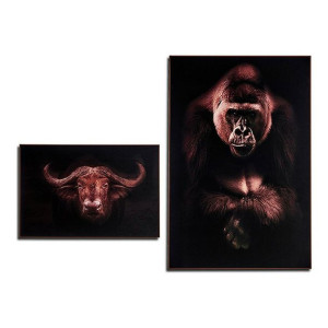 Obraz Buffalo - Gorilla Miedź MDF (3 x 121,5 x 81,5 cm)