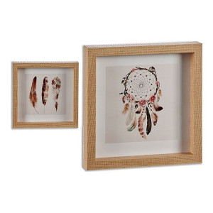 Obraz Dreamcatchers MDF Drewno (2,5 x 21,5 x 21,5 cm)