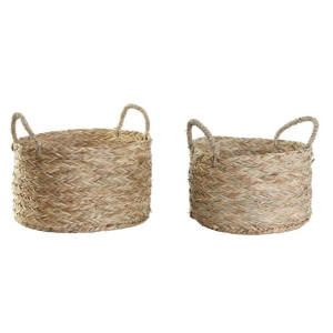 zestaw koszyków DKD Home Decor (40 x 40 x 25 cm)