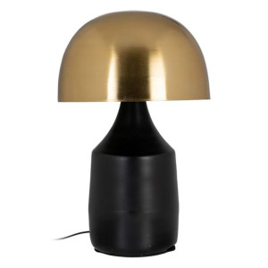 Lampa stołowa Czarny Złoty Żelazo 30 x 30 x 50 cm