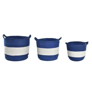 zestaw koszyków DKD Home Decor Juta (40 x 35 x 34 cm)