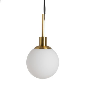 Lampa Sufitowa 15 x 15 x 128 cm Szkło Złoty
